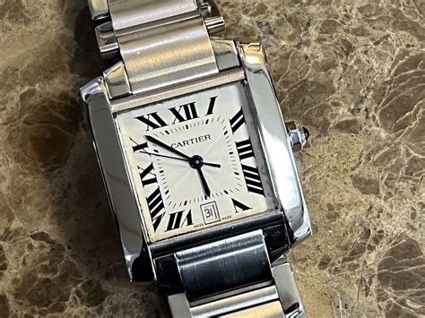 cartier tank francaise bicolor|cartier tank francaise 2302 movement.